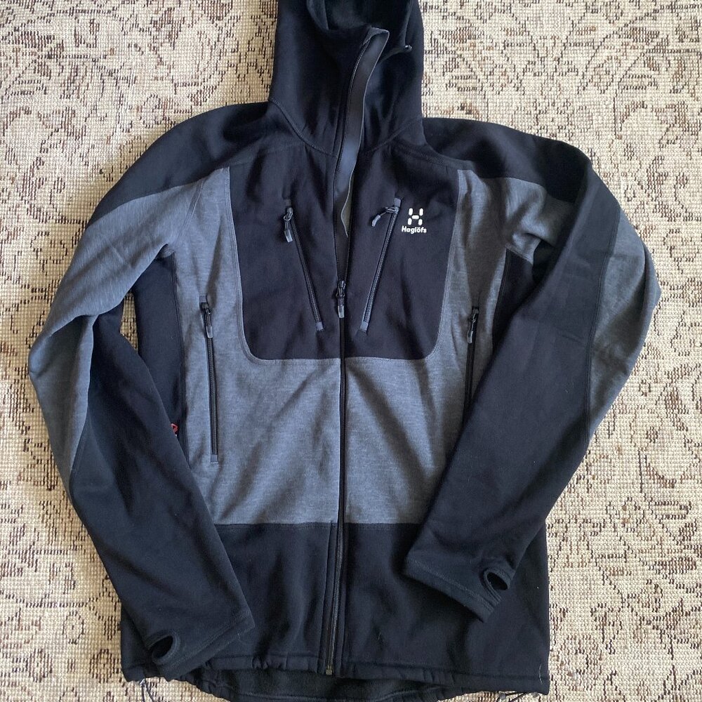NWOT Haglofs Serac Hood Tracking Jacket Medium